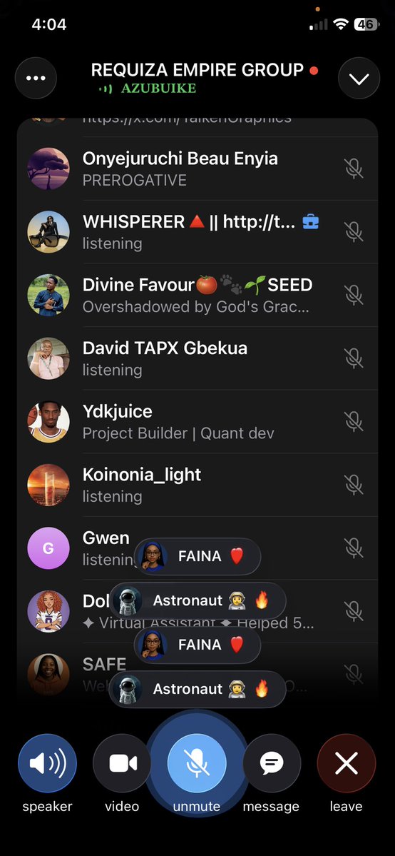 Why aren’t you live with us?

Hurry up - join in

t.me/requizaempireg…

Great alphas cooking up in here