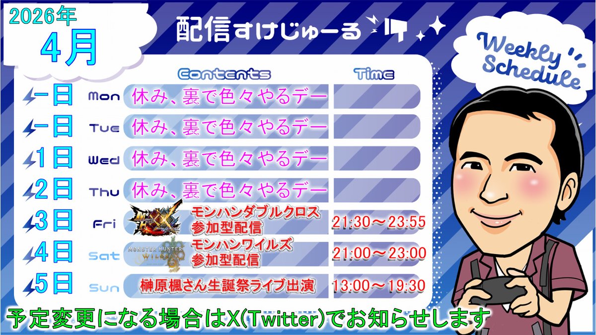 えぐってぃー ゲーム実況動画＆モンハン参加型配信をやる民 tweet media