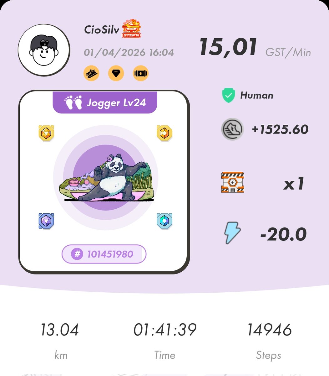 CioSilv's tweet image. I went for a run to see how injured I am lol 🤣🙂‍↕️

#STEPN made me run 🥲
Pain zero , adrenaline 1000% 

Activation code: 29744447

Join me on #STRAVA :  strava.app.link/rmiMMDCbZ1b