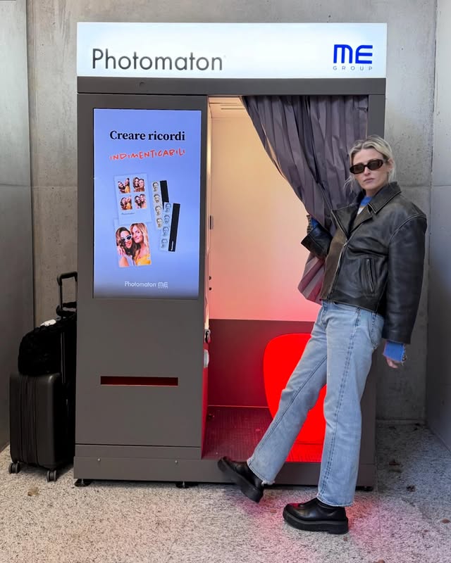 she can look like the biggest angel in one photo and like a daddy in another