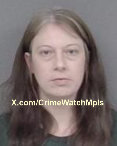 CrimeWatchMpls's tweet photo. Lisa Marie Rosenau was booked into custody in Isanti County Jail overnight to begin her lame Minnesota "sentence" for sexually abusing a vulnerable mental health patient in her care.
Sentenced to 90 days, she'll serve 60 days or less under #MNmath sentencing guidelines. https://t.co/5spbMVGrls