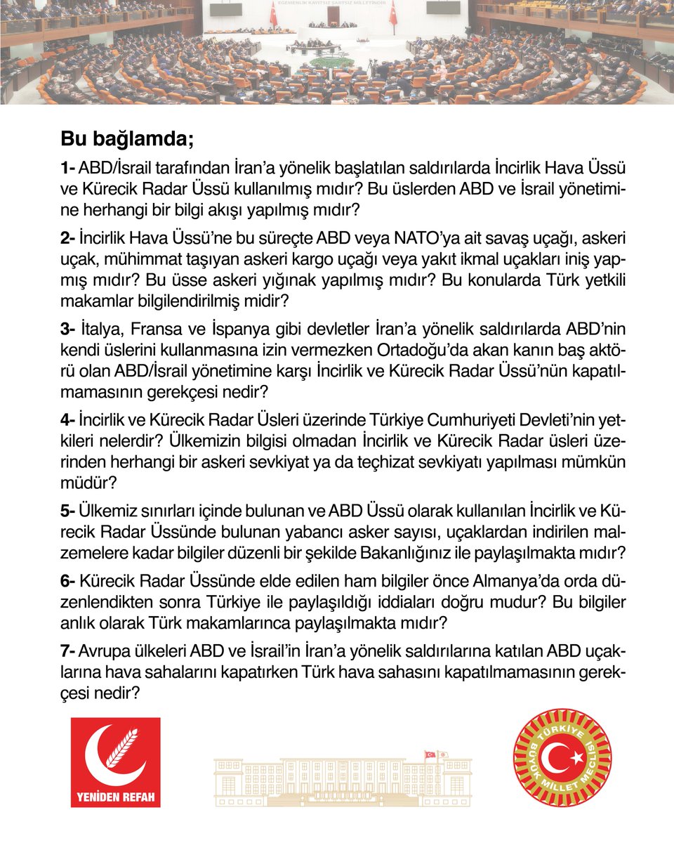 Yeniden Refah Partisi tweet media