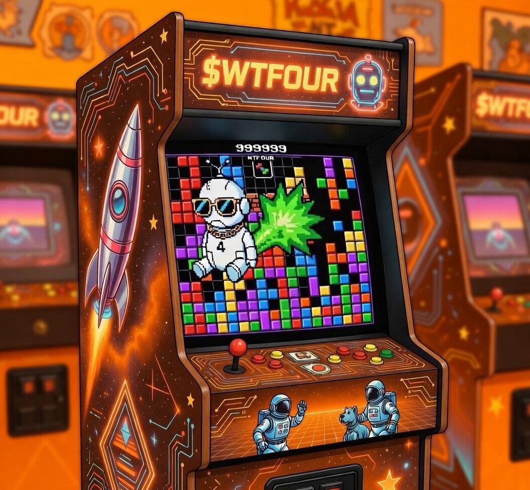 WTFOURonBSC's tweet photo. FOURion mode activated 🤖🎮

$WTFOUR levels. https://t.co/mfGXGDV72A