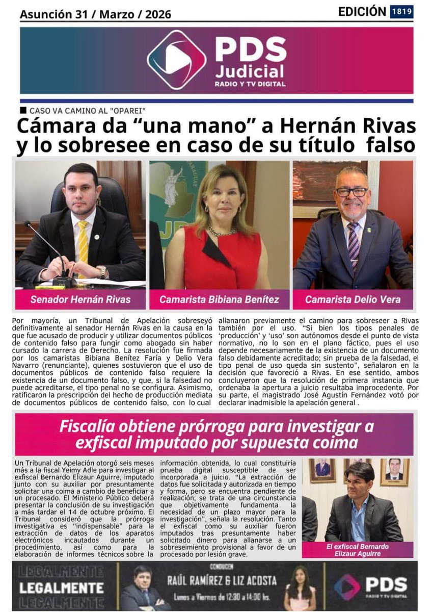 Hugo Estigarribia Gutièrrez tweet media