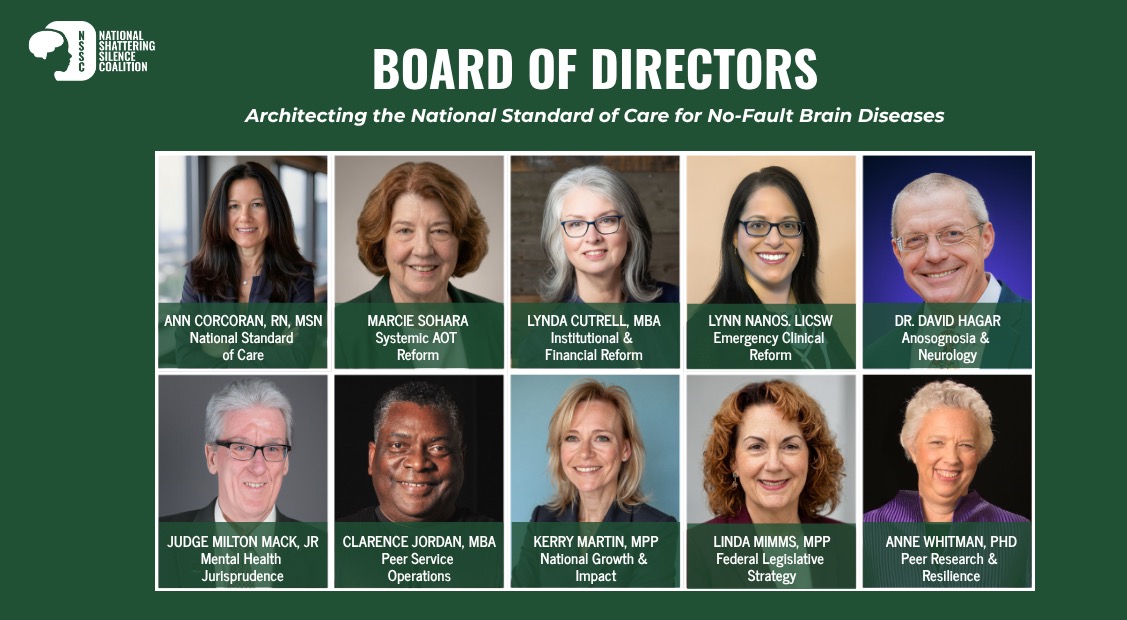 NSSCoalition's tweet image. A national milestone: NSSC is proud to announce our evolution into an independent 501(c)(3) entity and the formal seating of our Inaugural Board of Directors. 
#NSSC #SMI #501c3 #MedicalAccountability #NationalStandardOfCare #RightToBeWell
einpresswire.com/article/902612…