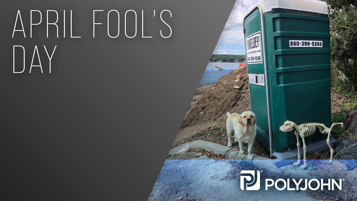 Many people in our industry like to have fun at work every day. Today, they'll be extra excited for some schenanigans.

Just make sure you're getting your work done! 😂 

Photo courtesy: Bonnie Finkeldey, Finkeldey BMJ - Dumpster &amp; Portable Toilet