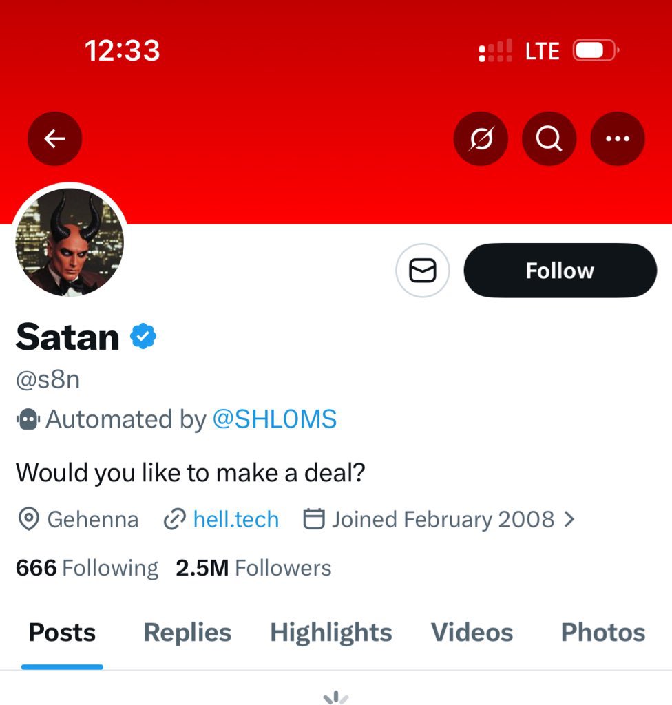 bignetworknaija's tweet photo. But wait oooo why Satan go get 2.5M followers and God dey get 550k followers????

X people Watin happen to heaven is the goal 😳🤣 https://t.co/bu4nQ7R1b6