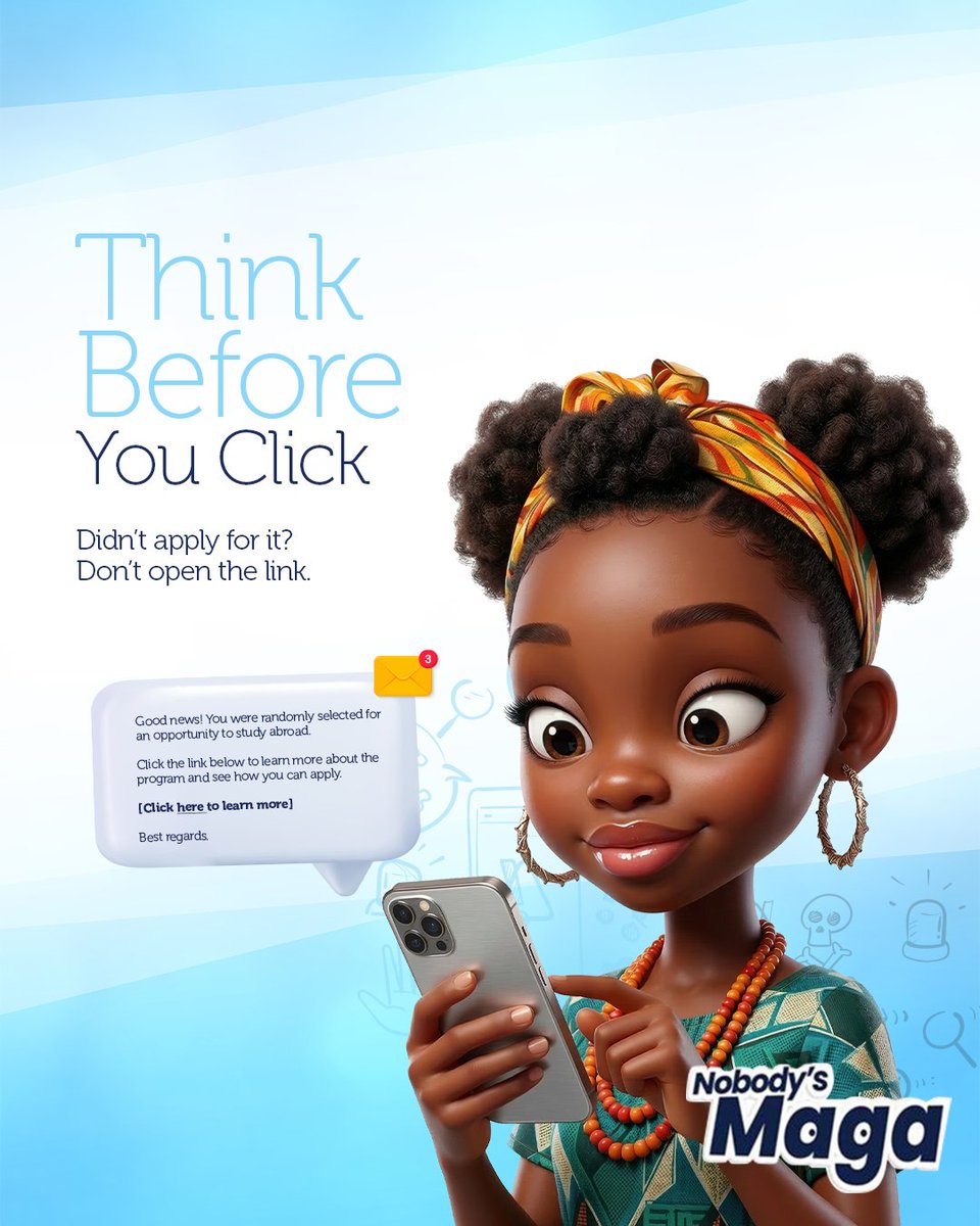 keystonebankng's tweet image. Scammers can find your email through data leaks or third-party websites and send convincing messages to lure you in.

If you didn’t request it, pause and verify first.

Protect your information. Stay safe online.

#MakeItHappen 
#KeystoneBank