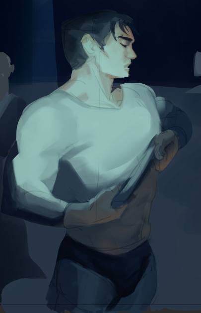 3niirac's tweet photo. been a while doing a painting. https://t.co/oNLk3Ylmi5