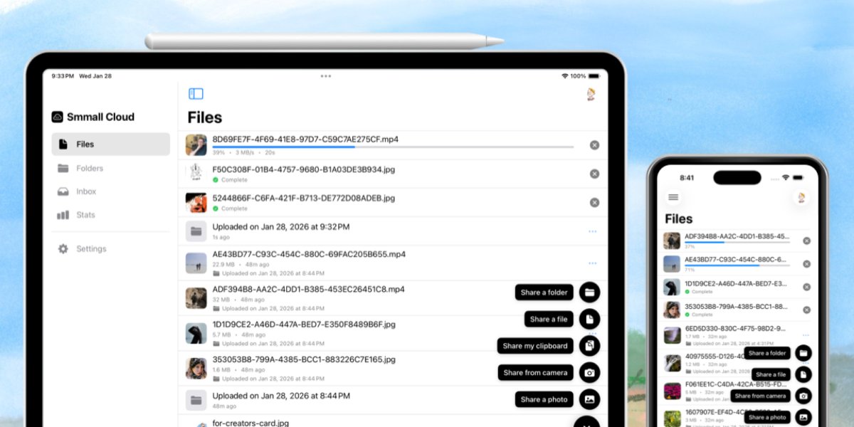 Smmall Cloud - Simply file sharing tweet media