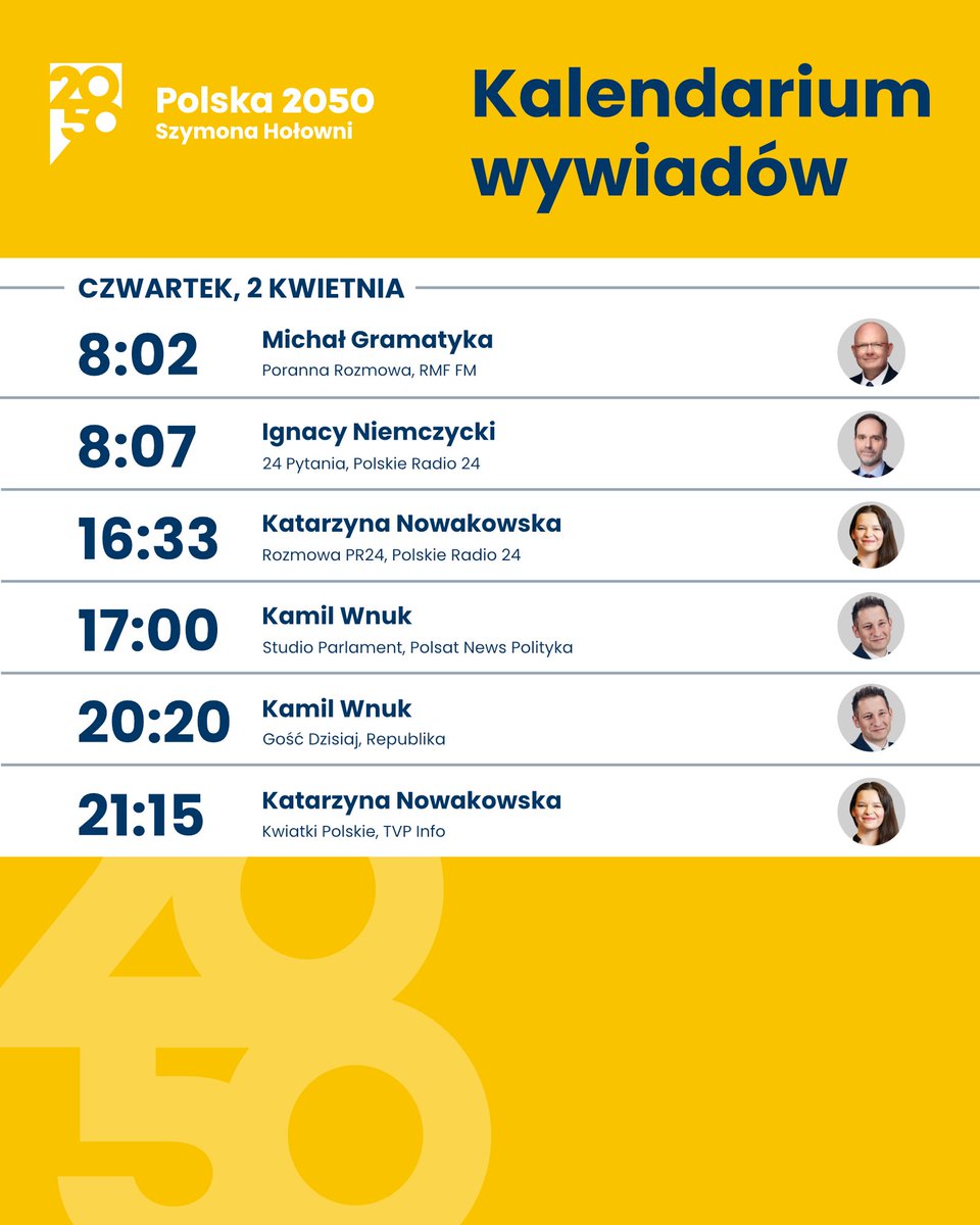 Polska 2050 tweet media