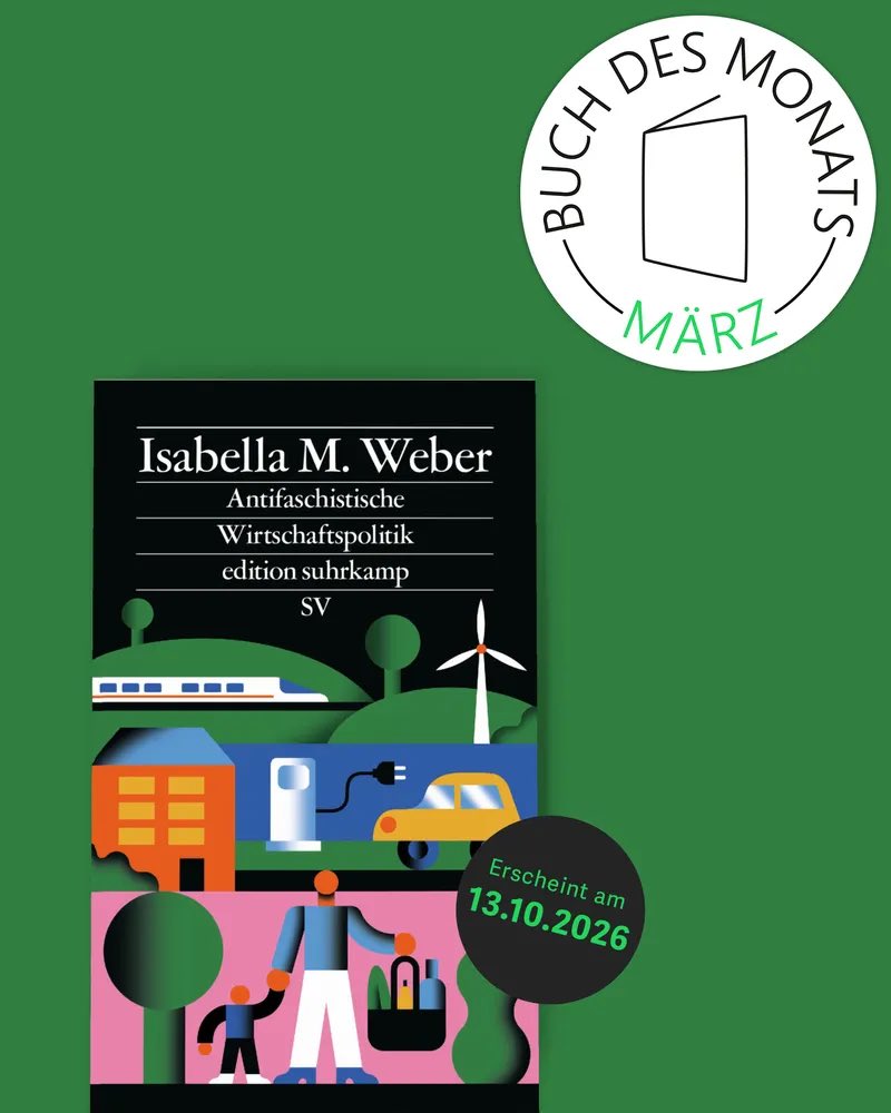IsabellaMWeber's tweet photo. »Können wir jetzt endlich eine ernsthafte Diskussion über antifaschistische Wirtschaftspolitik führen?«

Das war meine Reaktion auf die Wiederwahl von Trump. Die Frage stellt sich bei jedem Rekordergebnis der AfD.

Deshalb mein Buch. Kommt am 13.10. In Vorfreude Buch des Monats! https://t.co/lkQ3YkERtZ