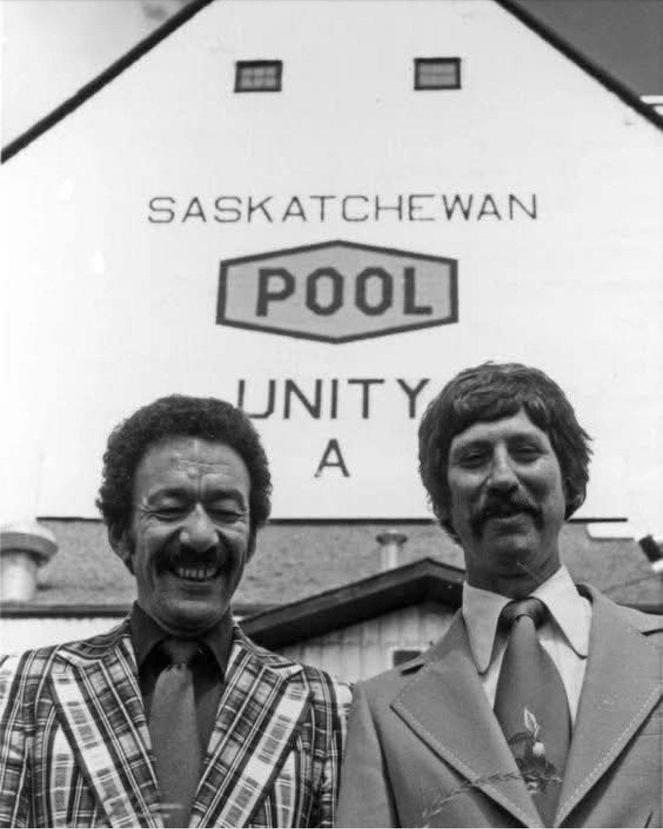 Prairielily22's tweet photo. From the Facebook Group "Historic Saskatchewan", this is the story of one of the best April Fools pranks ever:

April 1st, 1975 - Radio announcers Wally Stambuck and Denny Carr of Saskatoon's CFQC 'Wal ‘n Den Show' pull off one of the best April Fool's jokes of all time when they make an 'official' news report that Canada will be switching to "Metric Time". 

The April Fool's news report coincided with a Canadian Government announced, Nationwide ‘step’ in the changeover from the Imperial to the Metric system on April 1st, 1975. 

Beginning in 1970 and spanning the decade in sequential steps, as part of an ongoing, multi year plan to convert Canada’s National system of measurement, April 1st of that year was the first day to officially change temperature from Fahrenheit to Celsius. 

Broadcast weather reports gave temperatures in the ‘new system’ rather than the ‘old’ and many listeners did not take kindly to the change. Confusion and frustration reigned as people tried to understand the new unit of measure....and folks were unsure of what changes were to come next. 

The timing was absolutely perfect and the 'Metric Time' changeover gag announcement (called ‘Larmencaller time’ by the duo of Stambuck/Carr and created by CFQC’s Jason Schoonover) was added on as a 'breaking news, this just in' addendum to the official morning news report. 

The pair then proceeded to carry on the gag throughout their 6am-Noon programme by discussing how to ‘convert’ clocks/watches to 100 minute time and making regular time announcements in both ‘standard’ and ‘Larmencaller’ throughout their morning broadcast. 

The devilishly perfect part (among many), was that listeners typically only tuned in for a short time as part of their ‘morning routine’ before work, only catching a small segment of the show. 

While there were those who -aware of Wall ‘n Den’s propensity for previous April Fools stunts-, ‘got the joke’ right away, many didn’t and few listeners stuck around for the entire 6 hour show to hear the ‘reveal’ at the 12 o’clock finale. 

The result was people heard a snippet, believed it to be true and began talking about it with others. Some were even motivated into action….

The prank then took on a life of its own and went far, FAR beyond Stambuck, Carr and the show’s Producers imagination, quickly spreading like wildfire. 

As recounted by StarPhoenix columnist Paul Jackson - "The odd couple were so convincing, folks started turning in their watches and alarm clocks at bewildered jewellers around town to have them replaced." It was reported that Saskatoon City Hall got inundated with calls regarding people refusing to pay a tax increase to 'change the clock tower to Metric' as well as people phoning into  Canada Revenue offices asking how 'Metric Time' would affect hourly wages. 

The gag even spread to Ottawa as confused and irate people all over the broadcast area began calling elected officials and Members of Parliament to complain.  

Parliament was in Session that day, and as further recounted by Paul Jackson - "A Member of Parliament, hearing the show and receiving angry phone calls, fearing Pierre Elliott Trudeau really had gone too far this time, raised the issue in the House of Commons.” 

The 'Wal ‘n Den 'Larmencaller Time' stunt was so completely well played and perfectly timed that it made the news across Canada as well as internationally and is regarded as among the most masterful April Fools jokes of all time. 

Photo taken by CFQC photographer Jason Schoonover, Text researched and written by Thom Cholowski, Administrator Historic Saskatchewan