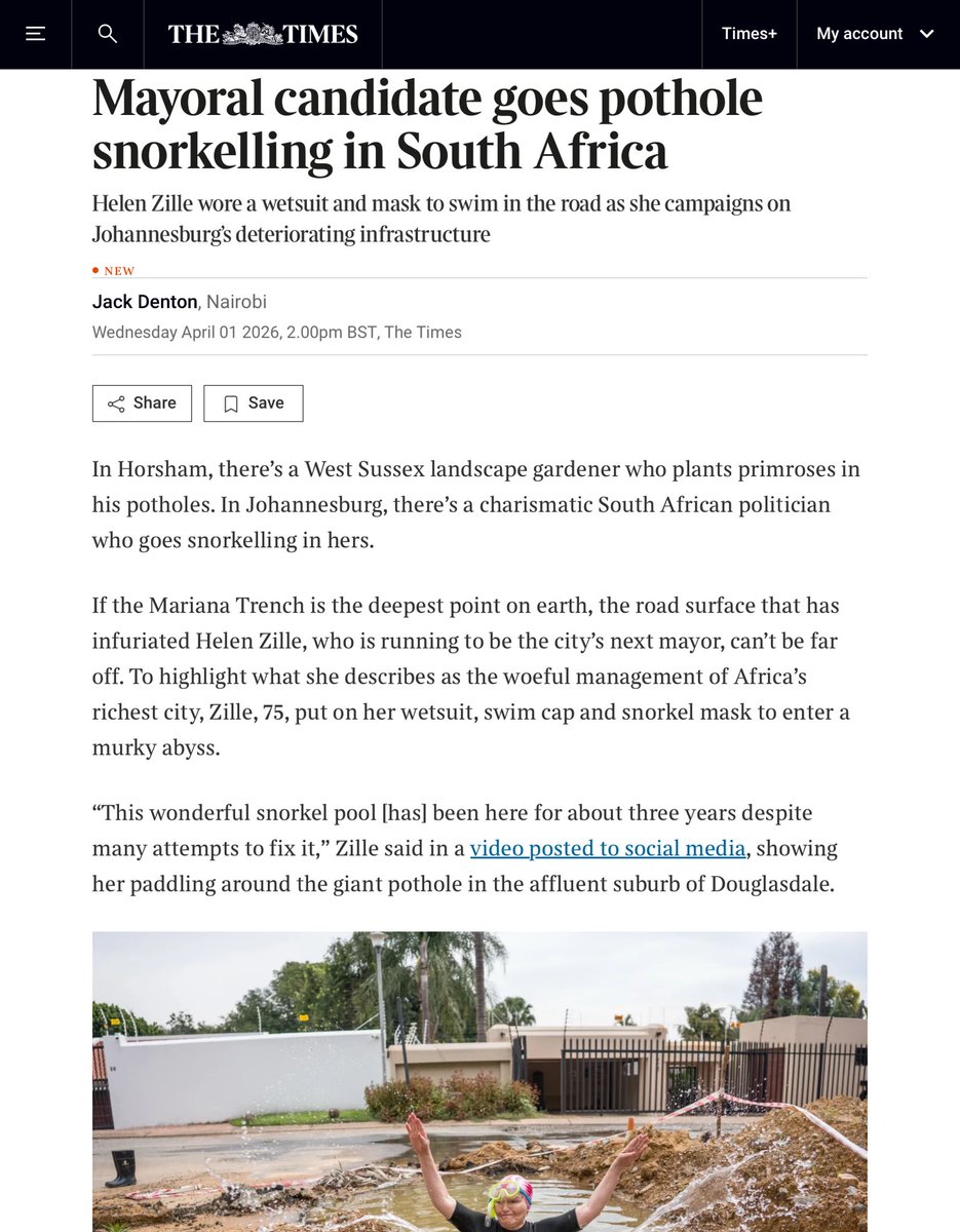 morrow_nw's tweet photo. Well done ⁦@helenzille⁩ you’ve made the overseas news https://t.co/kLfu5Bflcb