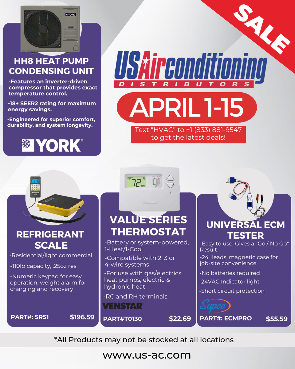 US Air Conditioning Distributors tweet media