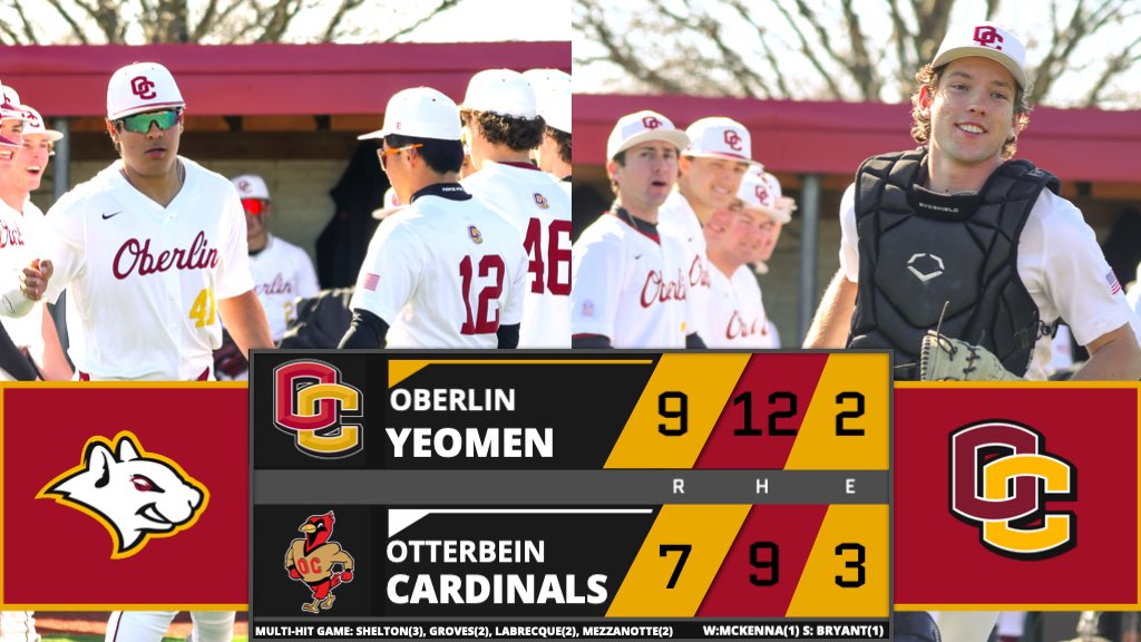 Oberlin Baseball tweet media