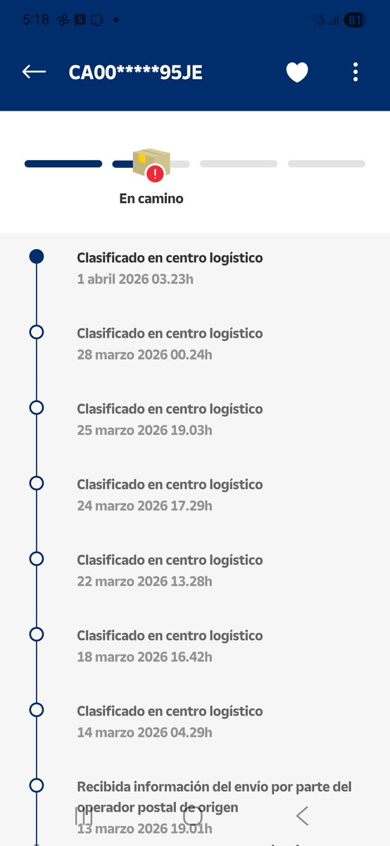 comicswithlife's tweet photo. @CorreosAtiende por favor tengo dos envíos que están dando vueltas en bucle, necesito me den solución, no me responden en privado, hace semanas que tendría que haber llegado https://t.co/km3MPWBLOZ