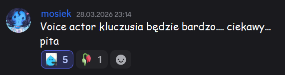 KeyLbirynthNews's tweet photo. Mosiek has confirmed that Ciekawy Piotr will be the new VA for kluczuś in Labyrinth's Key -🐜 https://t.co/MrhY0Abibj