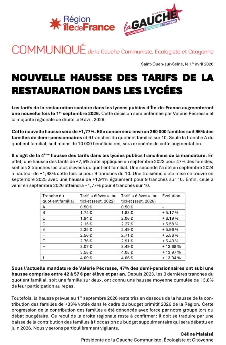 La Gauche communiste écologiste et citoyenne tweet media