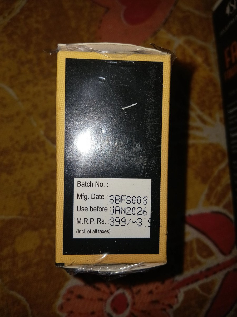 My mother ordered a cosmetic combo from <a href="/Meesho_Official/">Meesho</a> (Order #269398748461937792) from @SajumaBeauty and she received an expired product. This is unacceptable😡 and a health hazard! Requesting an immediate resolution. Friends, be careful when ordering from Meesho.