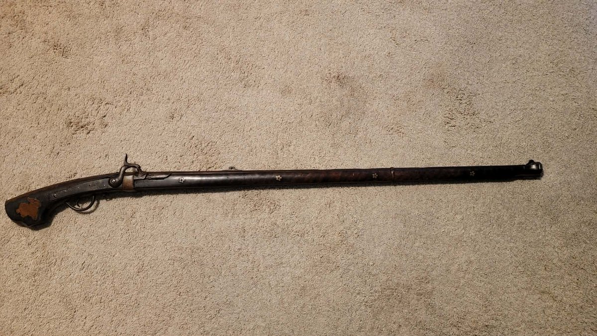 CrownsguardDef's tweet photo. @_Gun_Samurai I have an original with the percussion conversion from the Bakumatsu era. Very neat guns. https://t.co/Dv7ioVsLAg
