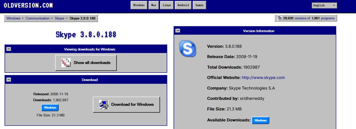 OldVersion.com tweet media