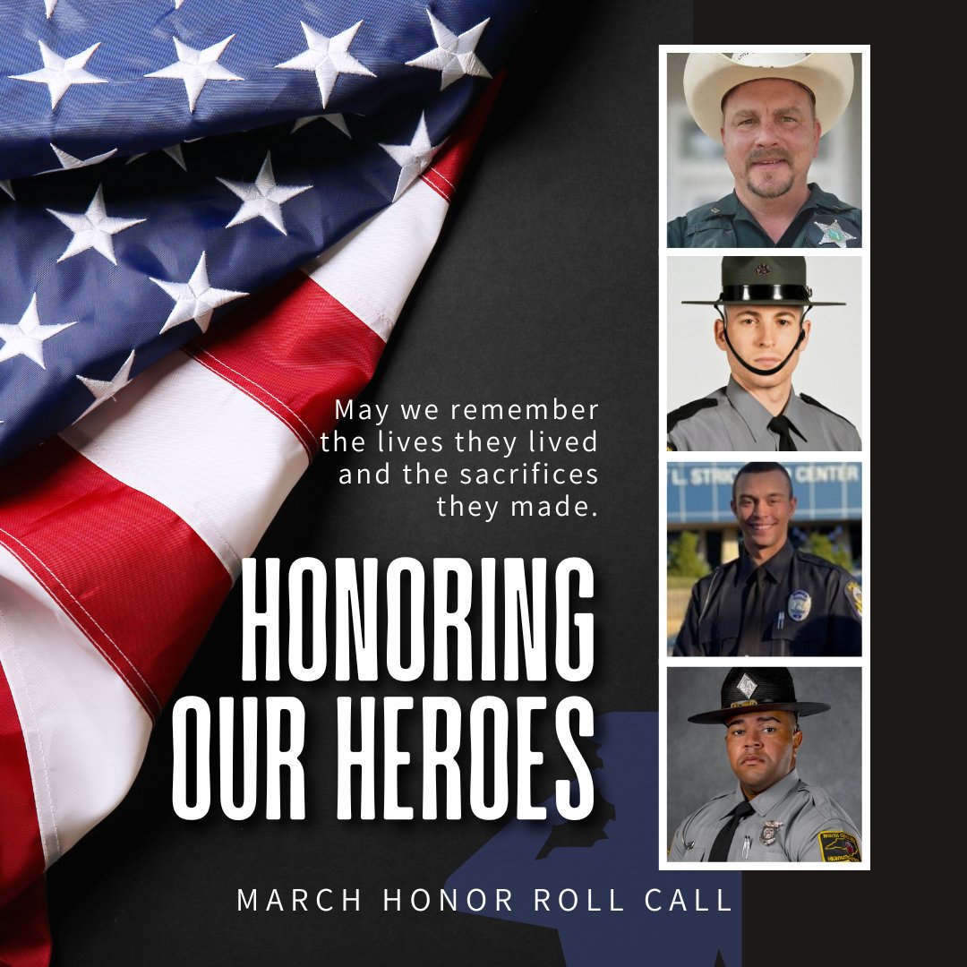 Our sincere condolences go out to the families, friends and colleagues of all these brave men who made the ultimate sacrifice protecting the communities they served.

Our fallen officer's names may be found on NTOA's FB page.

#NTOA #LODD #NEVERFORGET #HEROES #HonorOurHeroes