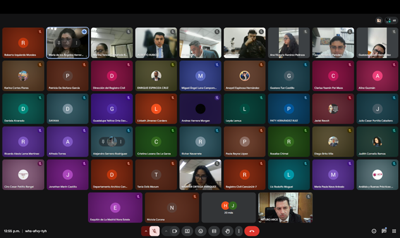 R2D2ARCE's tweet photo. Avanzamos en la modernización de los servicios registrales. En coordinación con la @AgenciaGobMX, nos reunimos con las y los directores de los Registros Civiles de la región #Sur para presentar los nuevos trámites disponibles en https://t.co/UwdZ8xcSWw
#CONAFREC https://t.co/255Or8iWo0