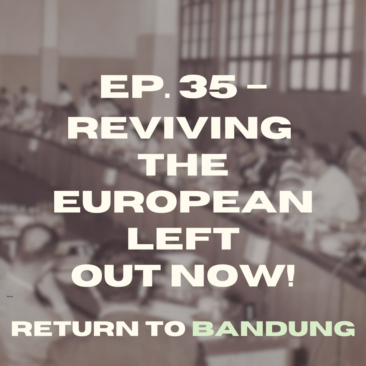 ReturnToBandung's tweet photo. 🚨🚨RETURN TO BANDUNG EP. 35 OUT NOW🚨🚨

In this episode, I'm joined by @pvdabelgie General Secretary @peter_mertens to discuss what lessons the remarkable success story of the Workers' Party of Belgium holds for the broader European left.

Listen now: https://t.co/WbUEwqU7KH https://t.co/r4nmyJBbXt