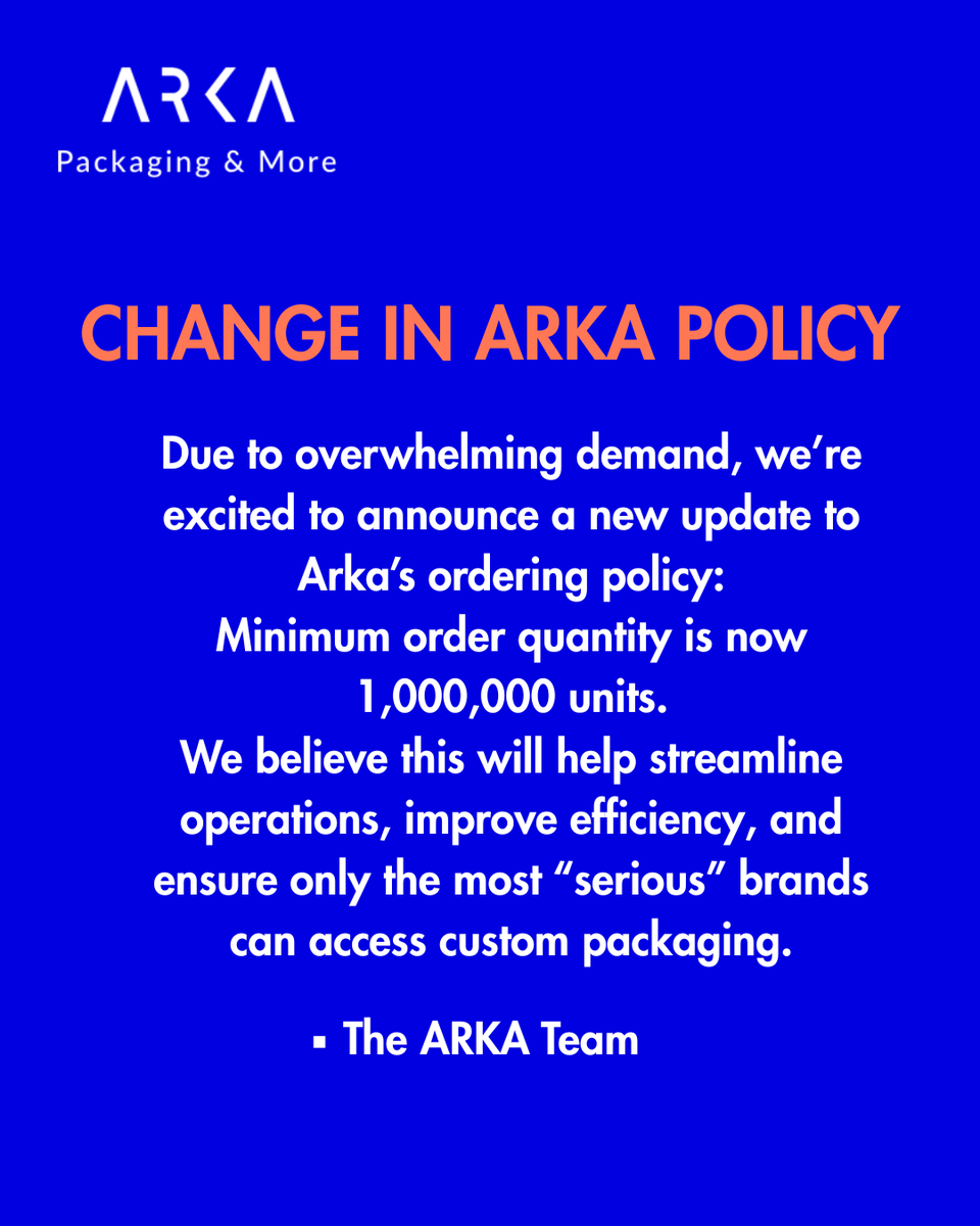 Arka | Eco-Friendly Packaging tweet media