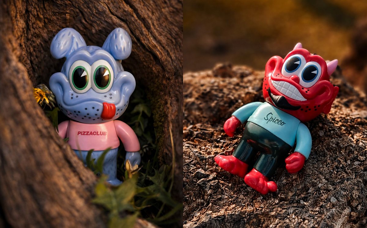 spankystokes's tweet image. Slingshot’s Big Easter Drop Brings Nerbo &amp;amp; Spicco, Acrylic Standees, and Sticker Packs! dlvr.it/TRq6yz #Featured #Monsters #Pasa #SlingshotSupplyCo #Sofubi