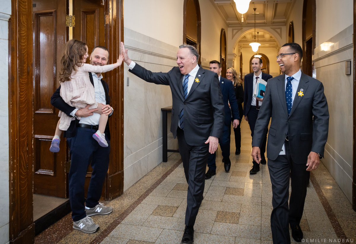 François Legault tweet media