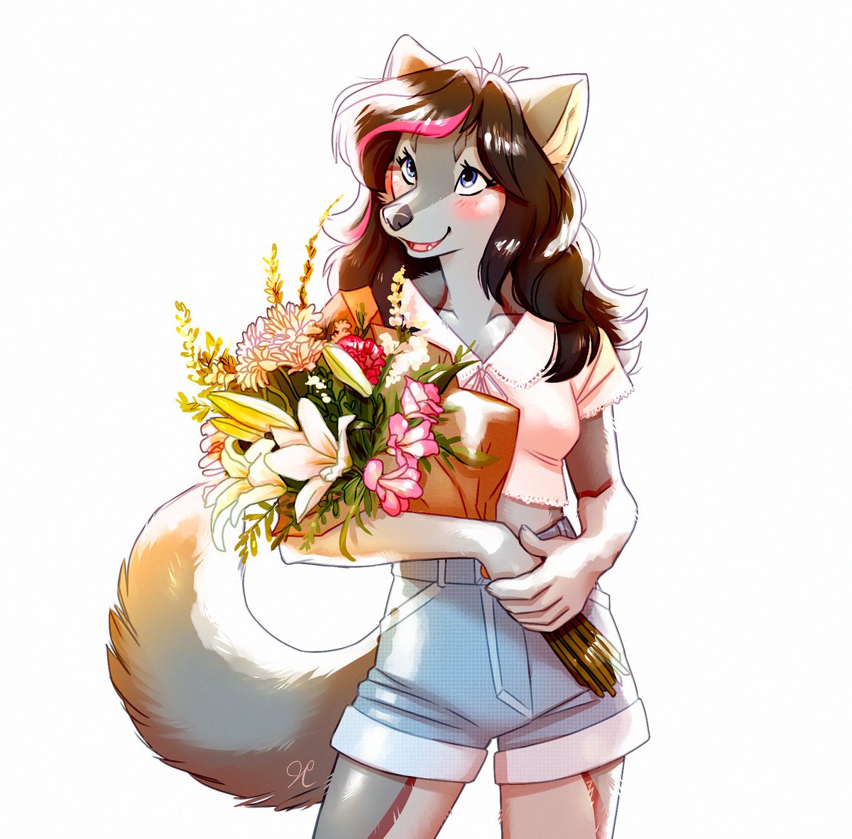 Commission work 💐@/ElectronixPurge