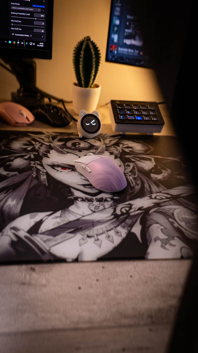 GabinBinksgg's tweet image. WLMouse Huan (One of my favorites)

#wlmouse #mouse #desk #setup