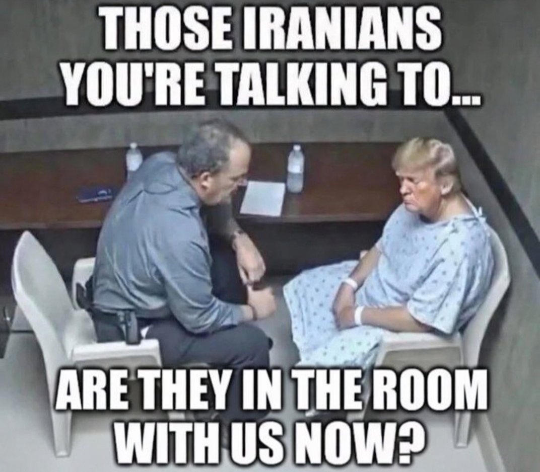 brijoyce's tweet photo. @jacksonhinkle But I thought trump had spoken to the Iranians again and they asked him for a ceasefire very strongly https://t.co/DWvdYtxVEB