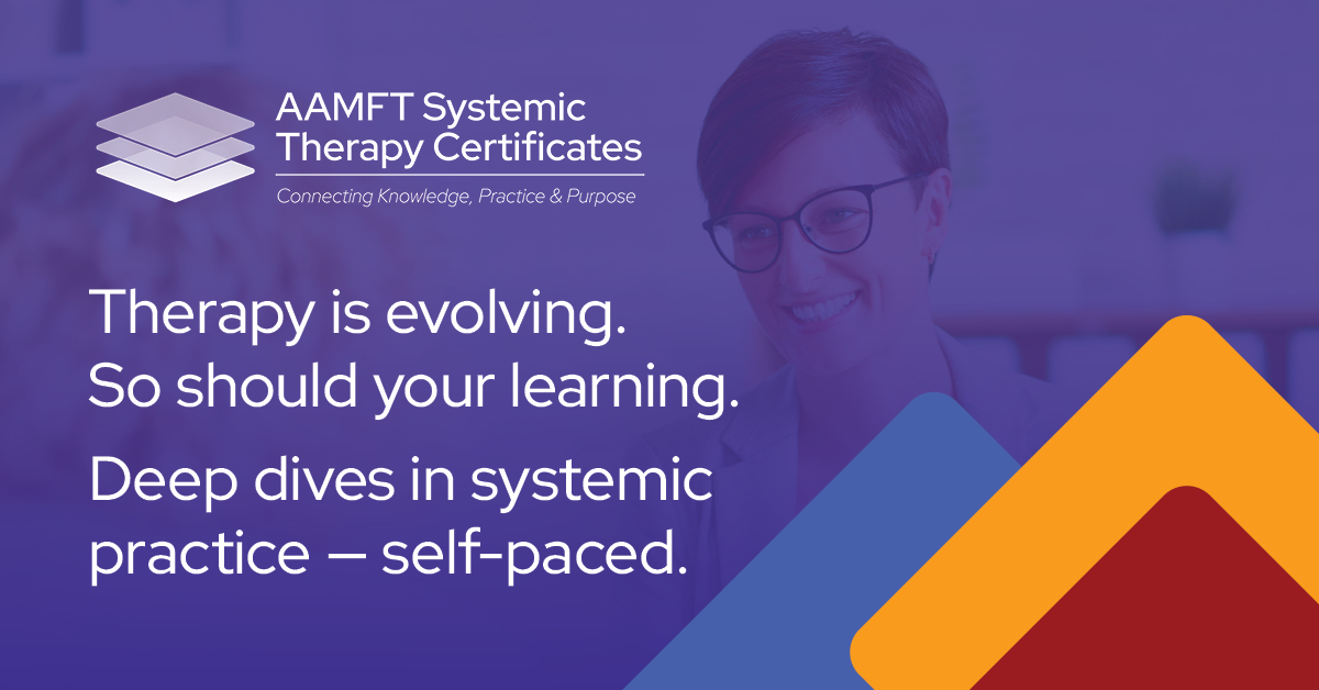 American Association for Marriage & Family Therapy tweet media