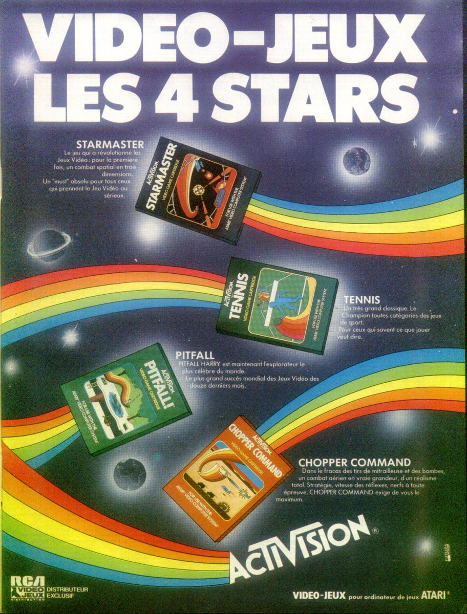 ahl9's tweet image. #Activision #Atari #Retrogaming
