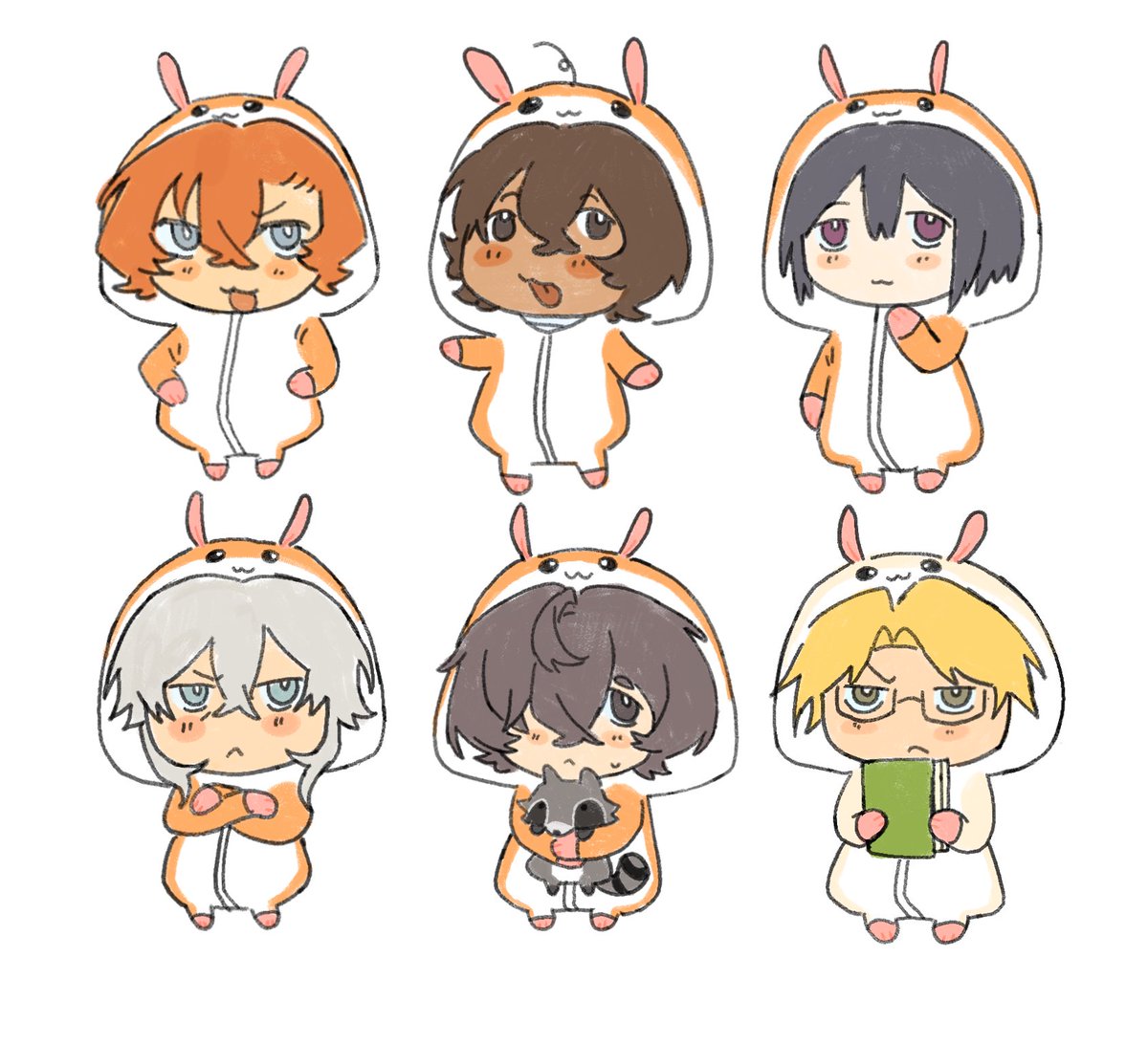 kind orange that likes puppies and hamsters tweet media