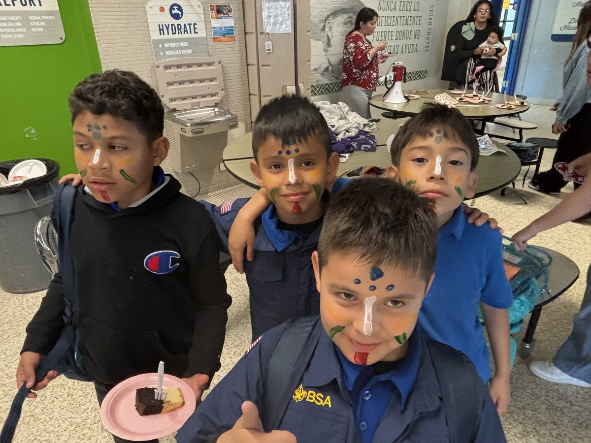 cochran_school's tweet image. Yesterday, our Boy Scouts brought the fun—and the face paint! 🎨🏕️ Smiles all around as they learned, played, and made memories together. #ScoutLife #SchoolFun #HandsOnLearning 

#Region4SayNoMore @EDAmaya04 @SHussainDISD