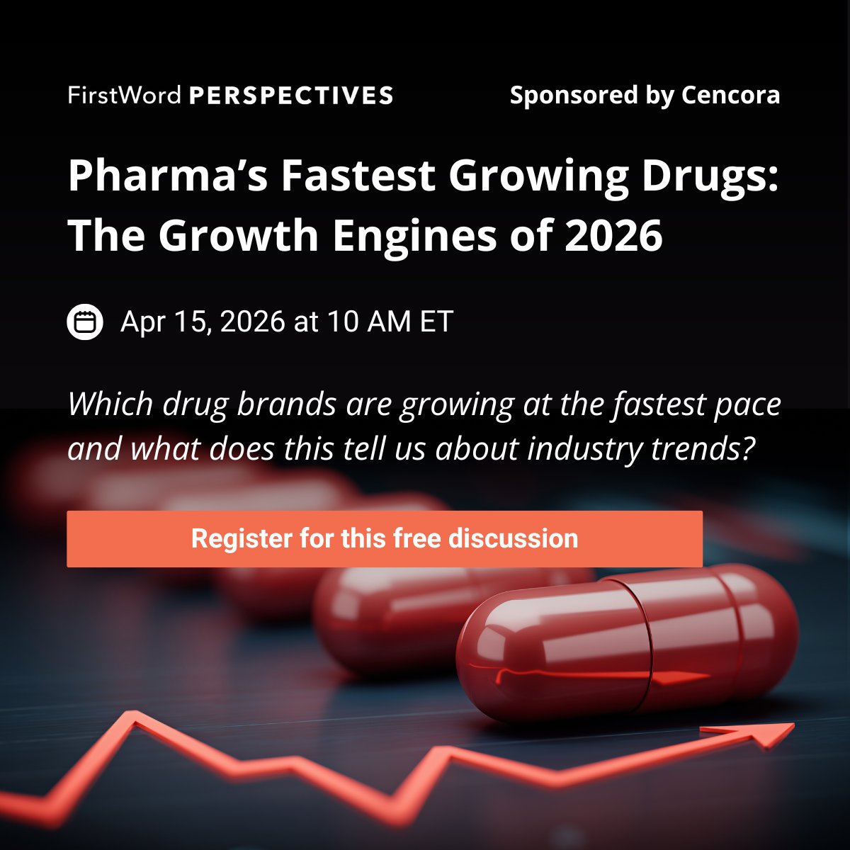fwpharma's tweet image. Which therapies are truly driving #pharma growth right now—and what can they tell us about where the industry is heading? 🚀

Join us for an in-depth look at the fastest-growing drug brands shaping 2026, and what their trajectory reveals about market dynamics, competitive