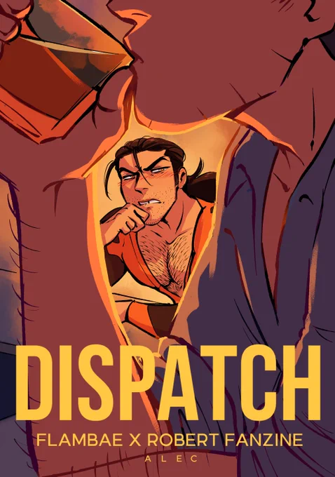 Fazendo uma mini zine de Dispatch (bem mini mesmo) mas aí resolvi fazer uma capa bonita Devo imprimir lá pra junho, por aí