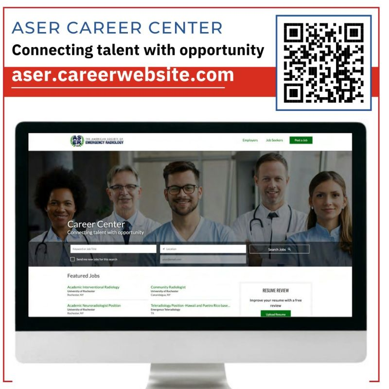 American Society of Emergency Radiology | ASER tweet media