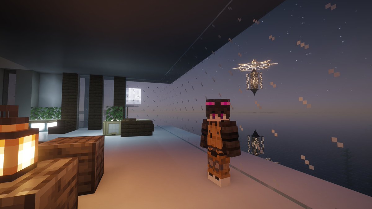 ホームページ用に撮影した写真。オシャレだね。
#ハマクラ #マイクラ #Minecraft