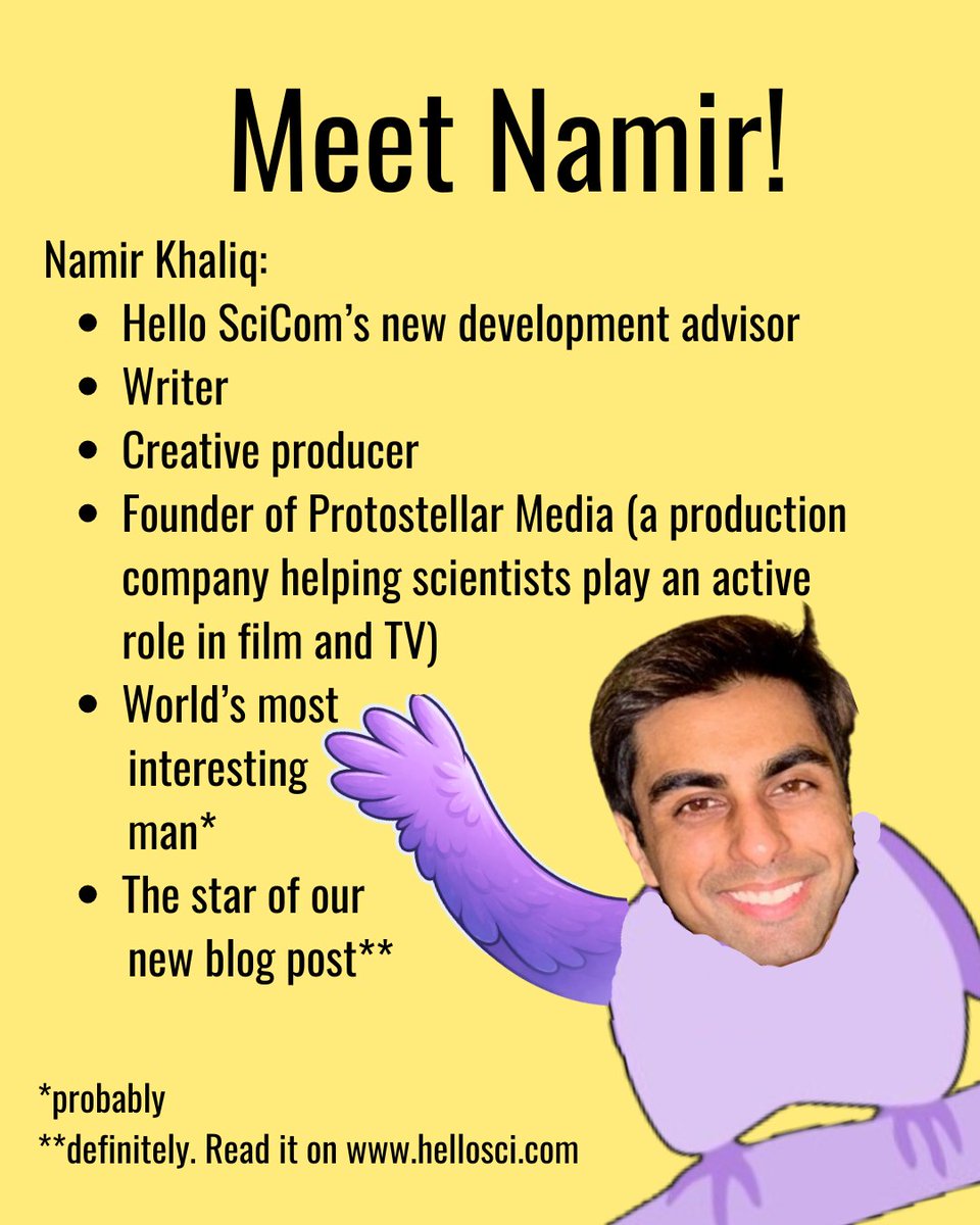 Hello SciCom tweet media