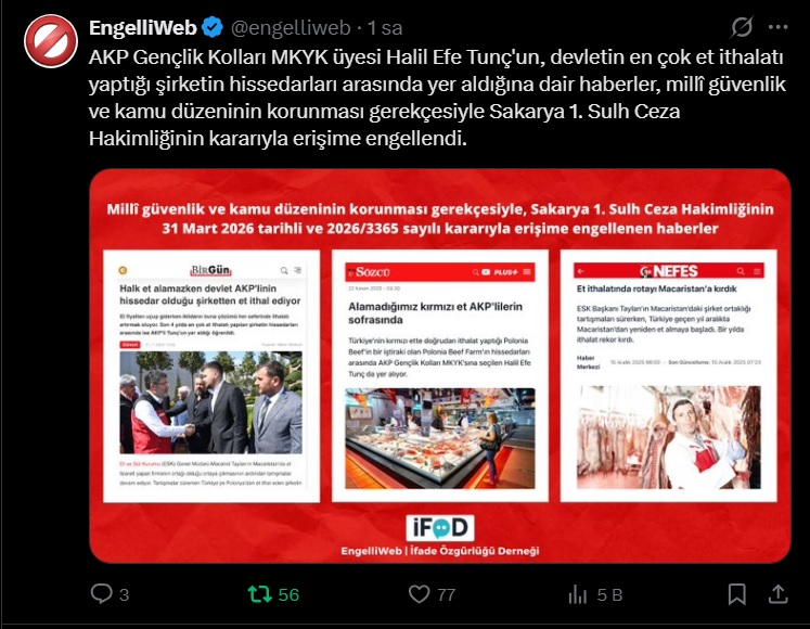 FotoHaber - "Türkiye`de hayvancılık neden bilinçli olarak bitirildi" ve "Neden dünyanın en pahalı etini yiyoruz" sorularına milli güvenliği tehdit ettiği gerekçesiyle soru işareti yasağı getirildi... zaytung.com/fotohaberdetay…