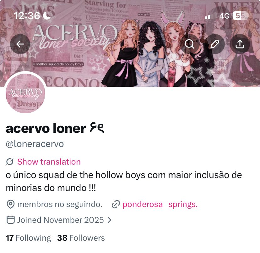 acervo loner ۶ৎ tweet media