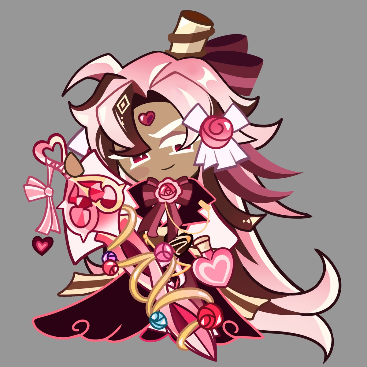 m4r_xu0's tweet image. [ 죽림영검 쿠키 슈퍼에픽 창작 스킨 ]

이름: 연모의 향이 깃든 마음 죽림영검 쿠키 / Bamboo Blade Cookie's Scent of Lingering Love

흑마교주는 발렌타인 스킨있는데 죽림이는 없어서 직접 그려봤습니다...^^ (사용 및 연성 가능합니다! 멘션만 남겨줘요)
#cookierun #crob #bamboobladecookie