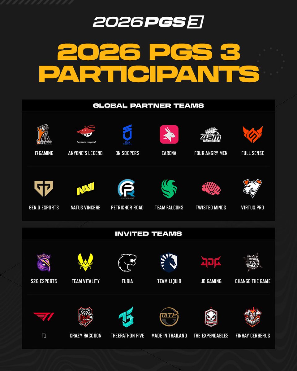 PUBG Esports tweet media