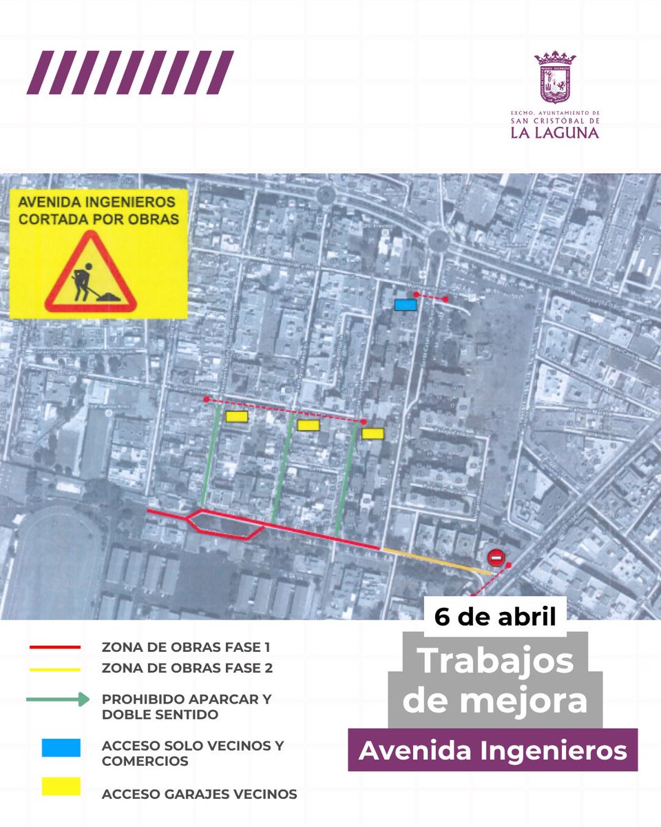 Obras e Infraestructuras La Laguna tweet media
