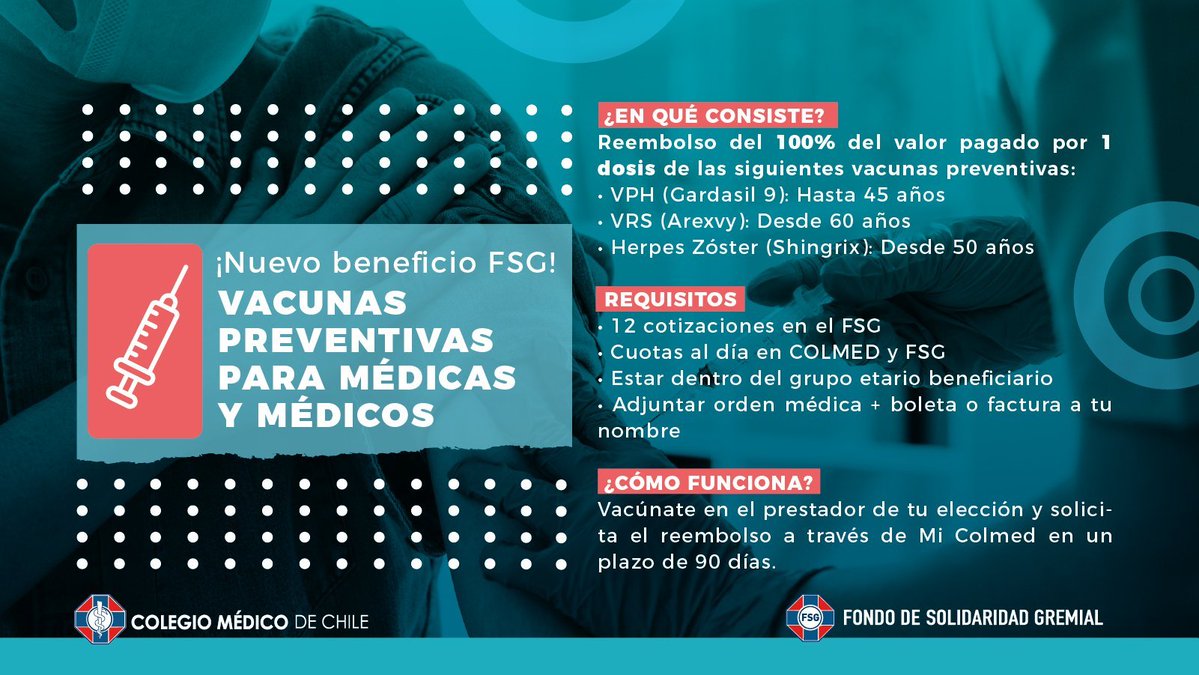 Colegio Médico de Chile - Colmed Chile tweet media